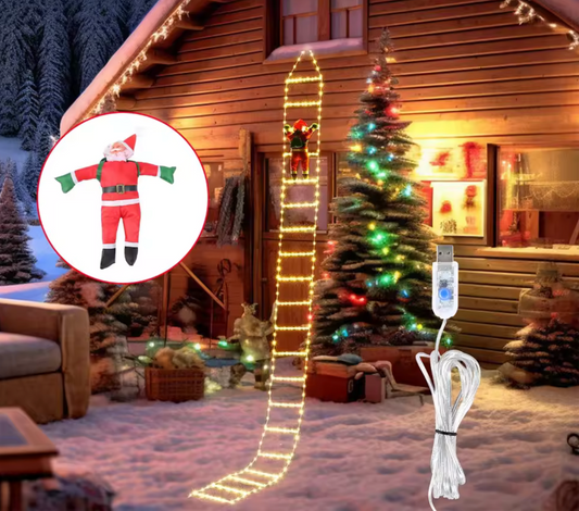 Tomten Klättrar™ | Den ultimata juldekorationen!” 🧗♂️🎅