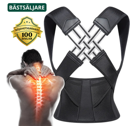 Ledora™ PostureSupport Pro – Ergonomiskt ryggstöd för bättre hållning & mindre smärta