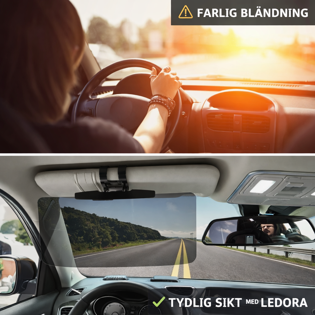 Anti-Bländningsskydd för Bil – Säker & Tydlig Sikt