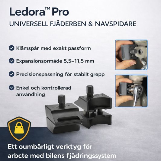 Ledora™ ProStrut – Universellt Verktyg för Fjäderben & Nav