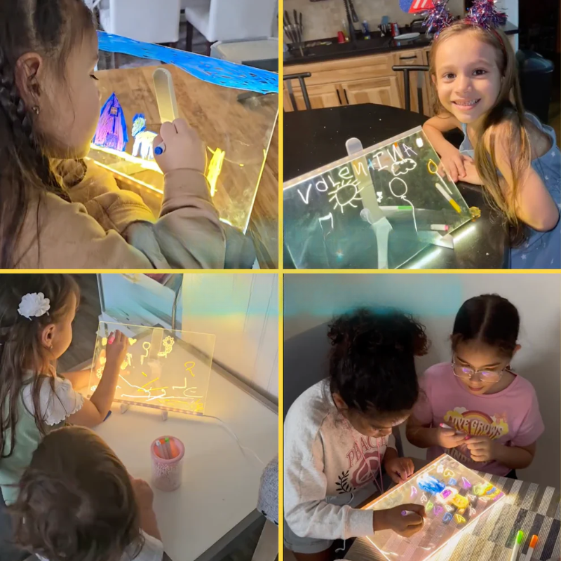 LumiBoard™ – Kreativ LED-tavla som barn älskar!