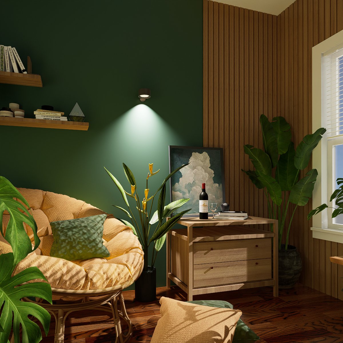 LumoGlow™ Vägglampa – Trådlös mysbelysning på sekunder