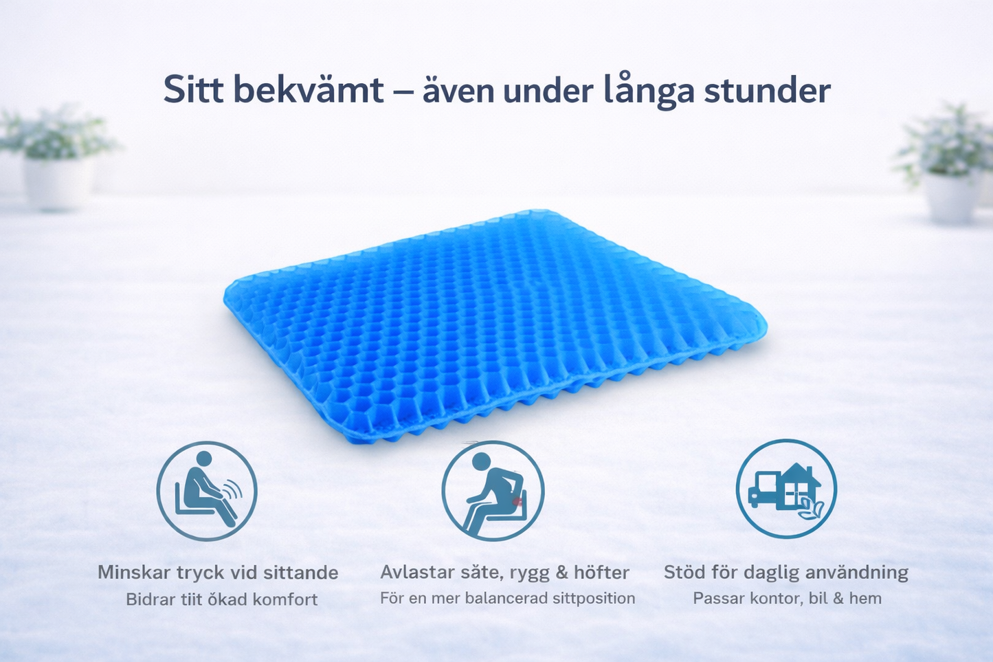 Ledora™ ComfortGel Sittkudde