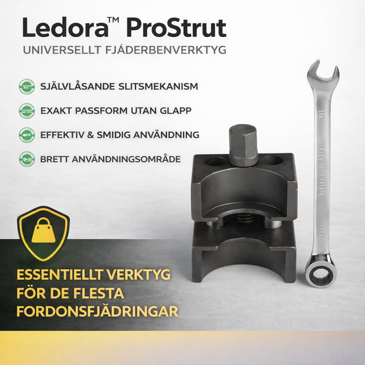 Ledora™ ProStrut – Universellt Verktyg för Fjäderben & Nav