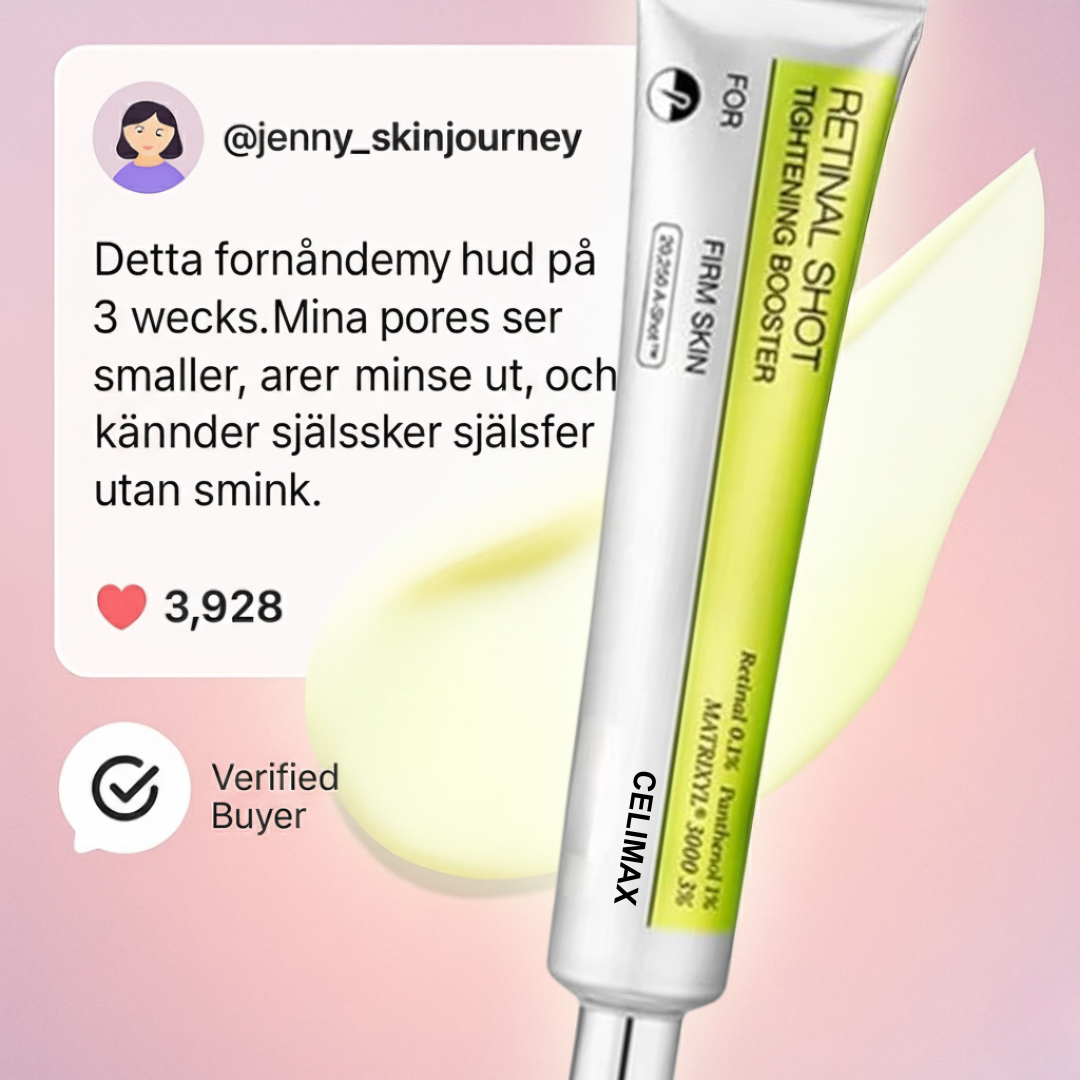 Ledora Retinal Shot™ | Celimax Ge huden en ny lyster