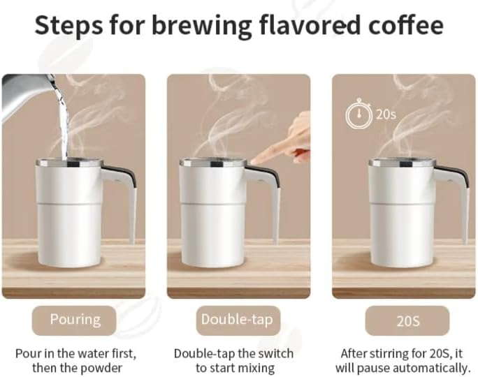 Ledora™ SmartMug – Automatisk omrörning med temperaturdisplay