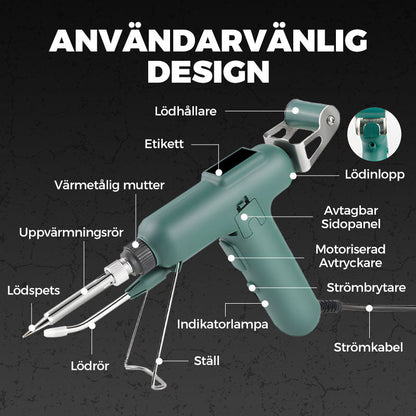 ProHeat™ 80W Lödkolv – Snabb Uppvärmning & Precision
