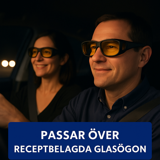 SafeOptics™ Körglasögon – Anti-Bländning & Klar Sikt