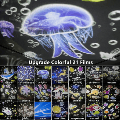 Ledora™ DreamySky™ – Magisk Projektor Nattlampa för Barn & Familj