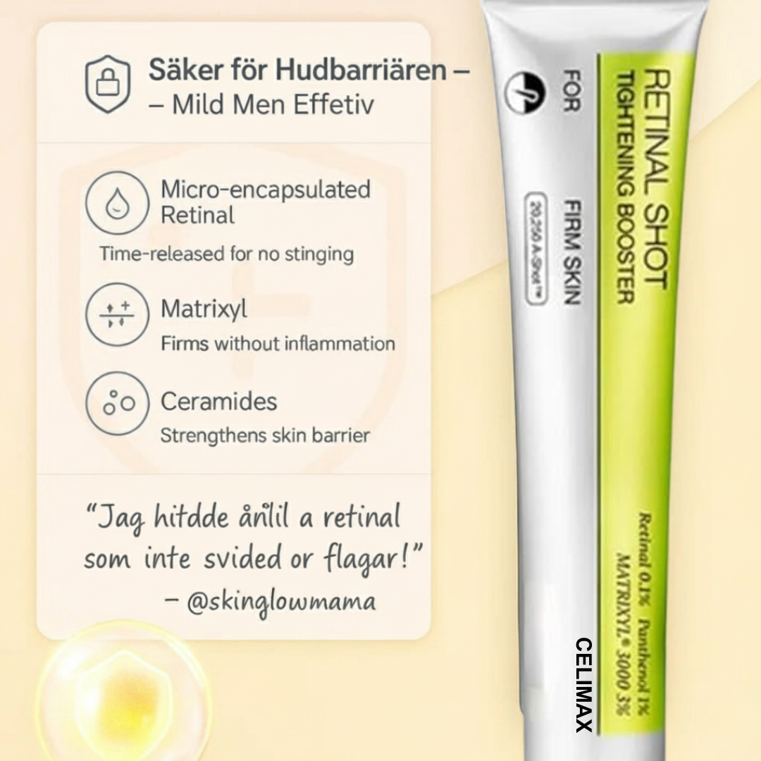 Ledora Retinal Shot™ | Celimax Ge huden en ny lyster