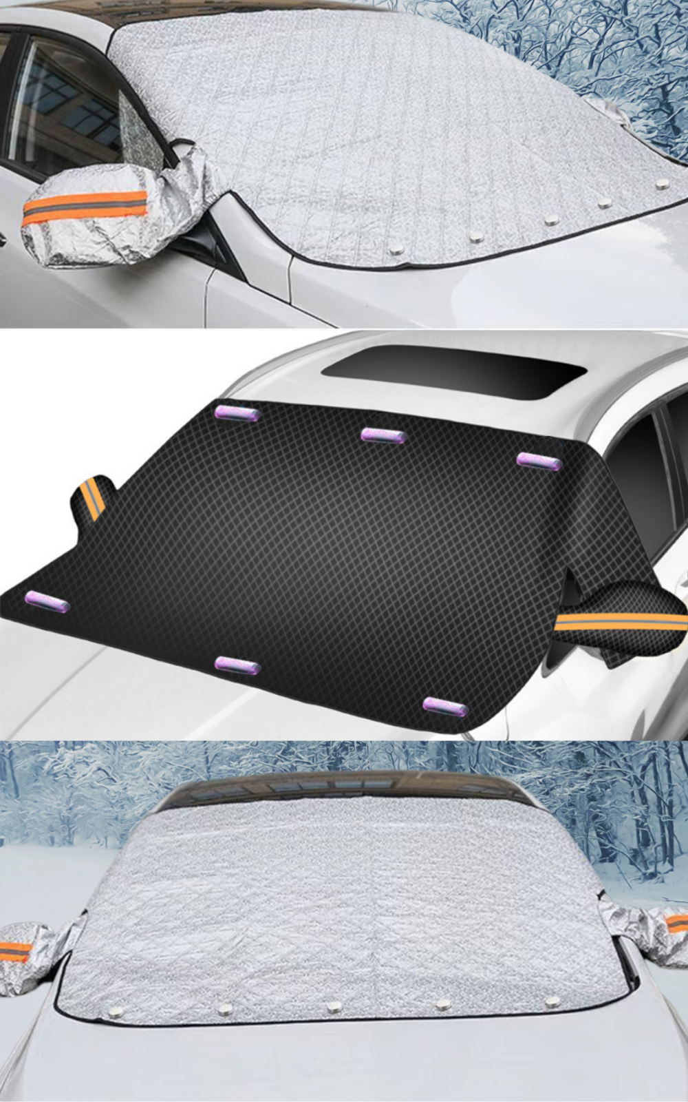IceShield Pro™ – Vindtuta & ruteskydd med starka magneter