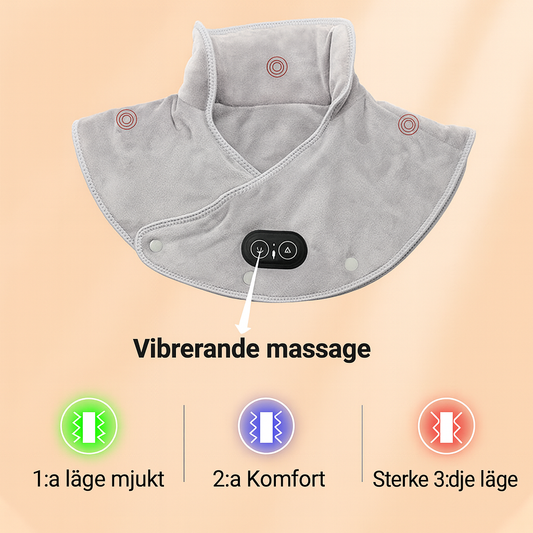 Lindra stel nacke & axlar – Elektrisk massagekudde med värme