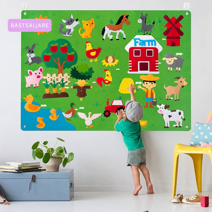 Sagoväggen™ – Språkutveckling genom lek