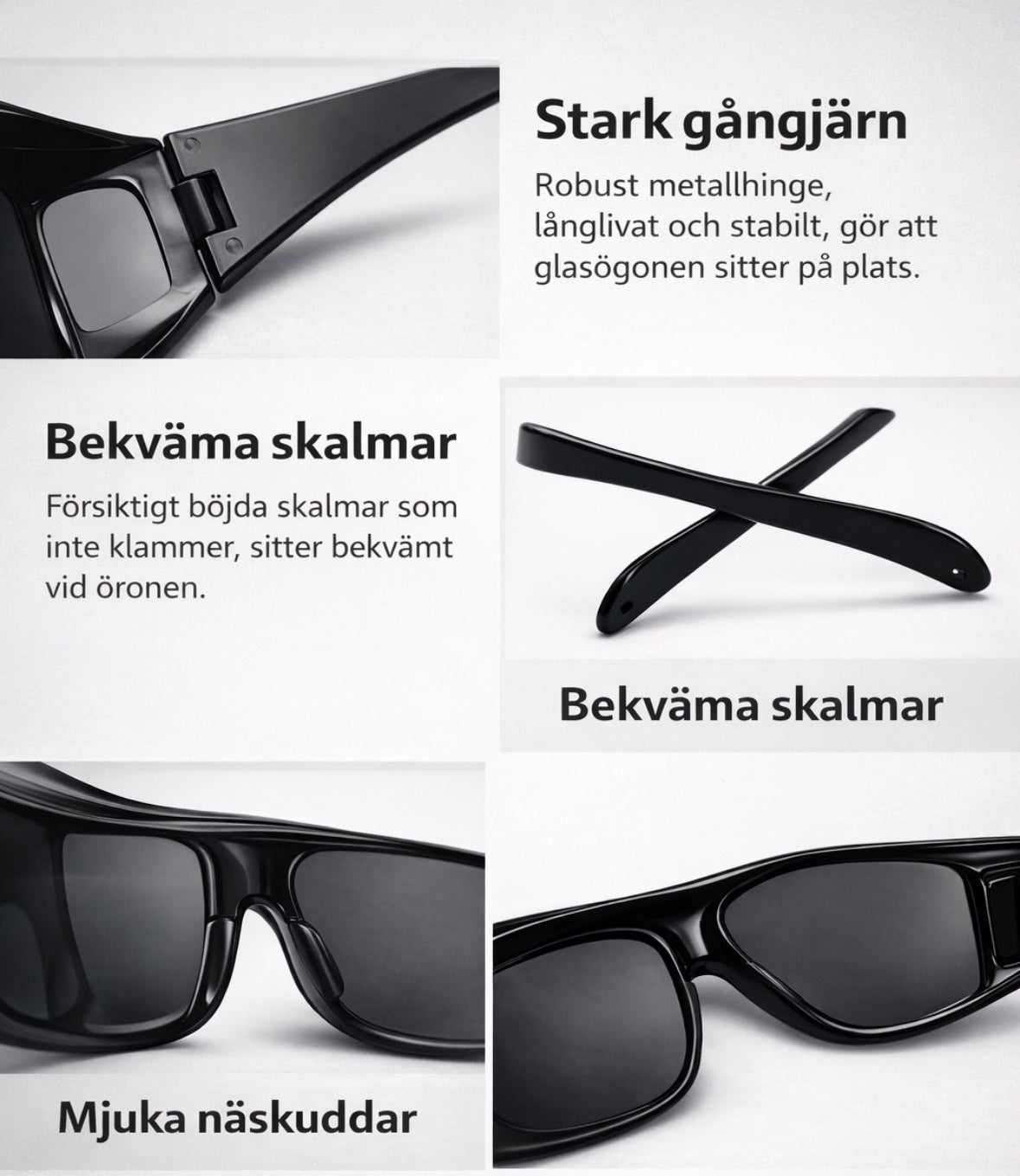 Ledora™ - NightVision WideFrame™ – Black Edition