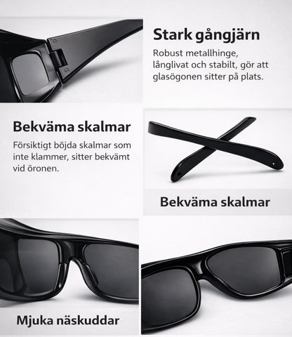 Ledora™ - NightVision WideFrame™ – Black Edition