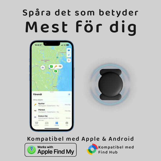 SmartTag™ - Skydda det som betyder mest – fyrhjulingen, motorcykeln eller väskan