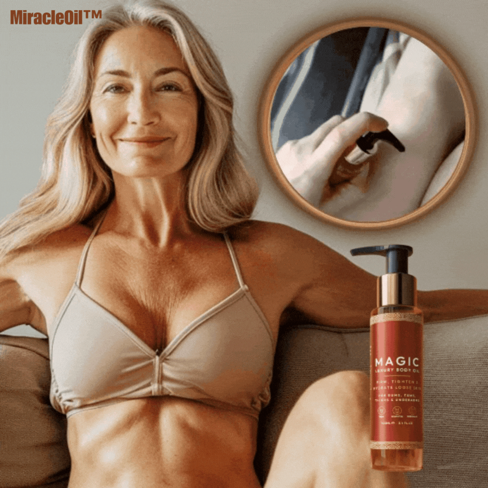 MiracleOil™ | Fast, slät och strålande hud – naturligt