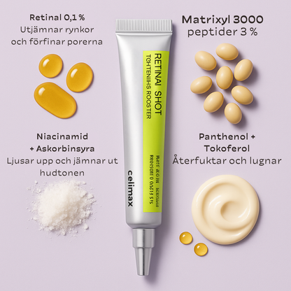 Ledora Retinal Shot™ | Celimax Ge huden en ny lyster