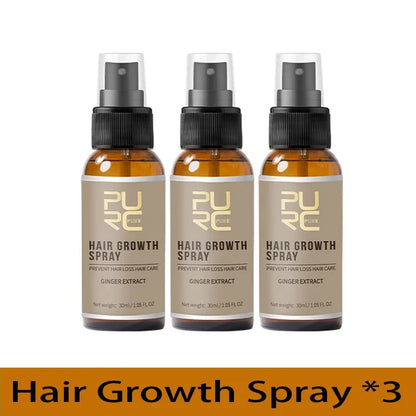 Ledora™ Ginger Hair Growth Spray – Mot håravfall & för tjockare hår (3–5–10-pack)