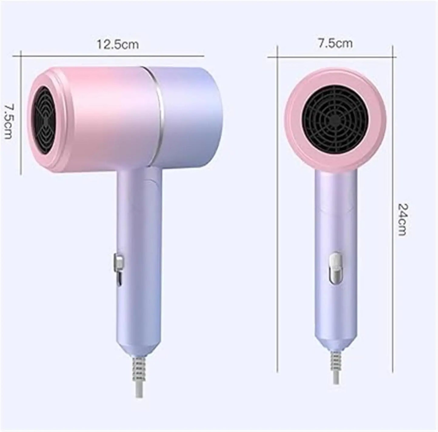 Ledora™ FlexDry™ – Vikbar jon-hårfön med diffuser