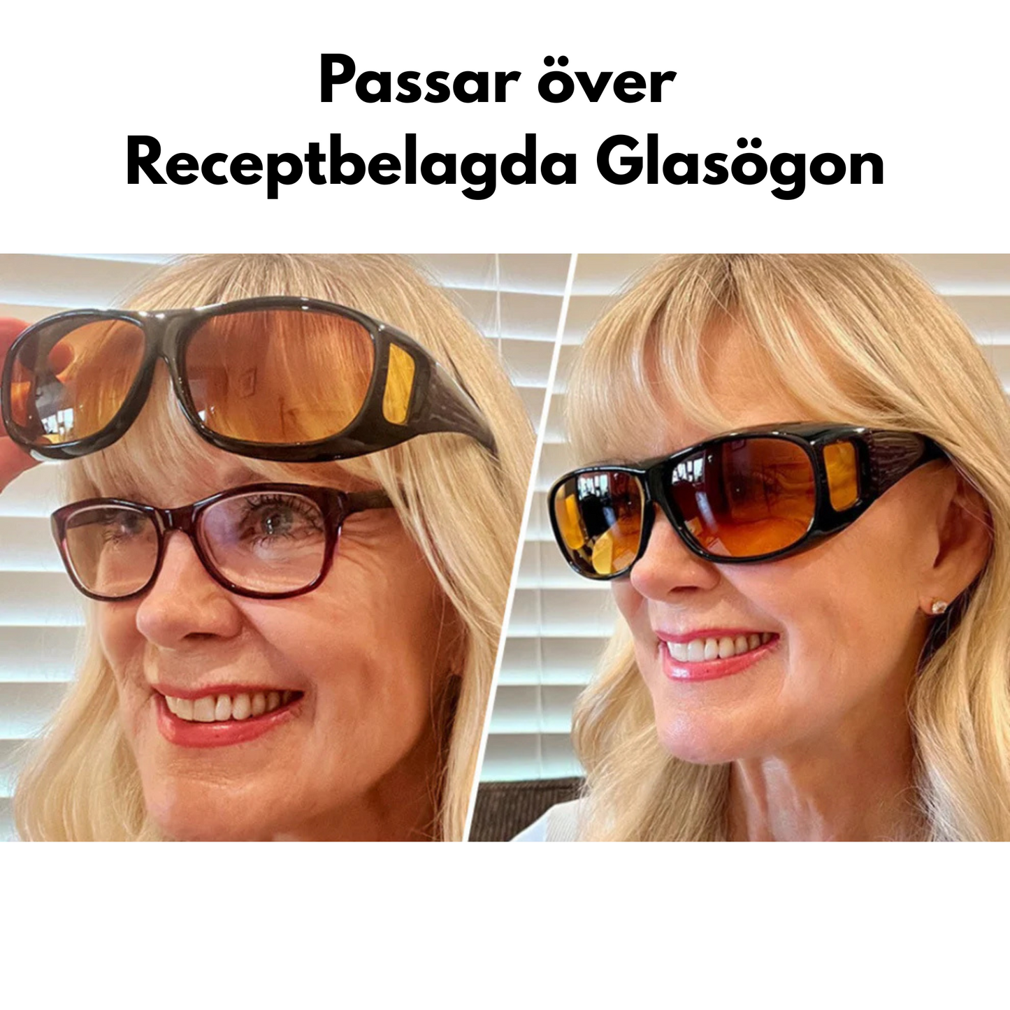 SafeOptics™ Körglasögon – Anti-Bländning & Klar Sikt