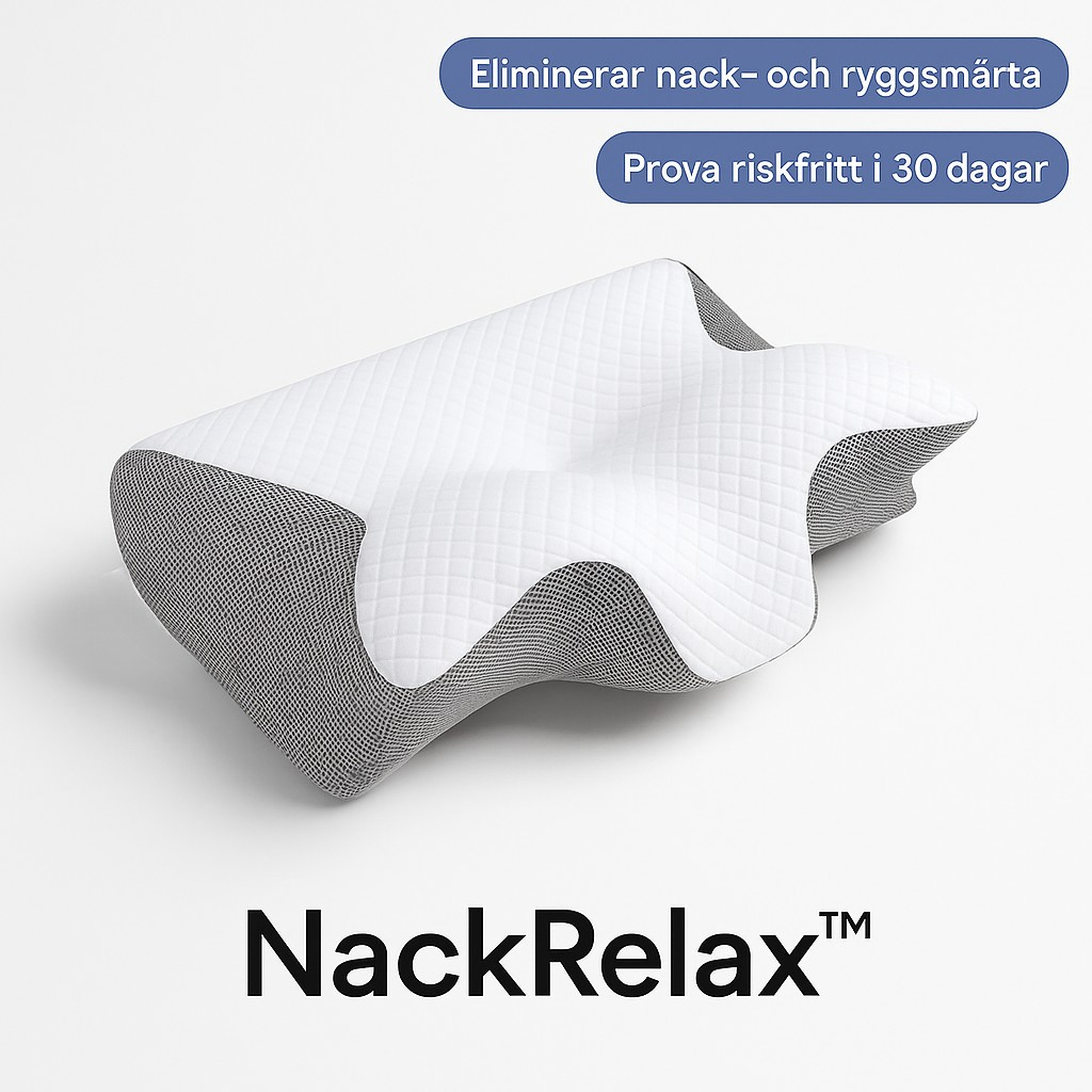 NackRelax™ - Ortopedisk kudde